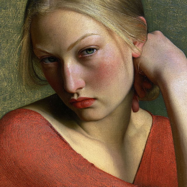 Dod Procter style, Midjourney V8.2, render 4 of 4