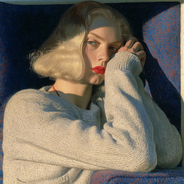 Dod Procter style, Midjourney V8.2, render 3 of 4