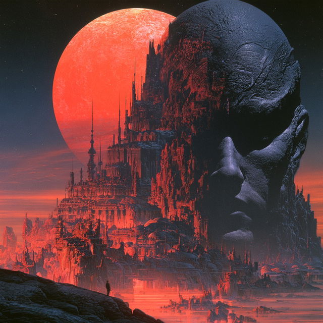 Don Dixon style, Midjourney V8.2, render 3 of 4