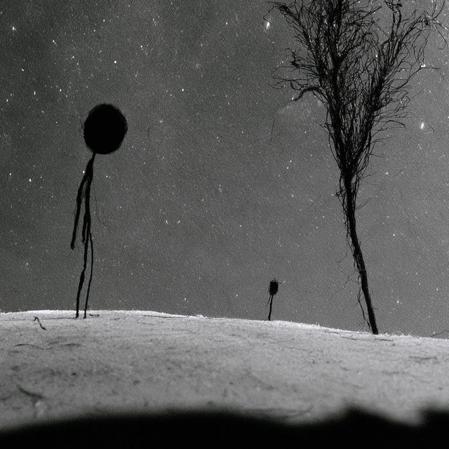 Don Hertzfeldt style, Midjourney V8.2, render 2 of 4