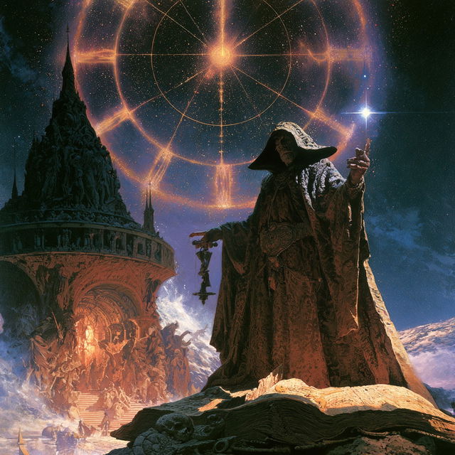 Don Maitz style, Midjourney V8.2, render 4 of 4