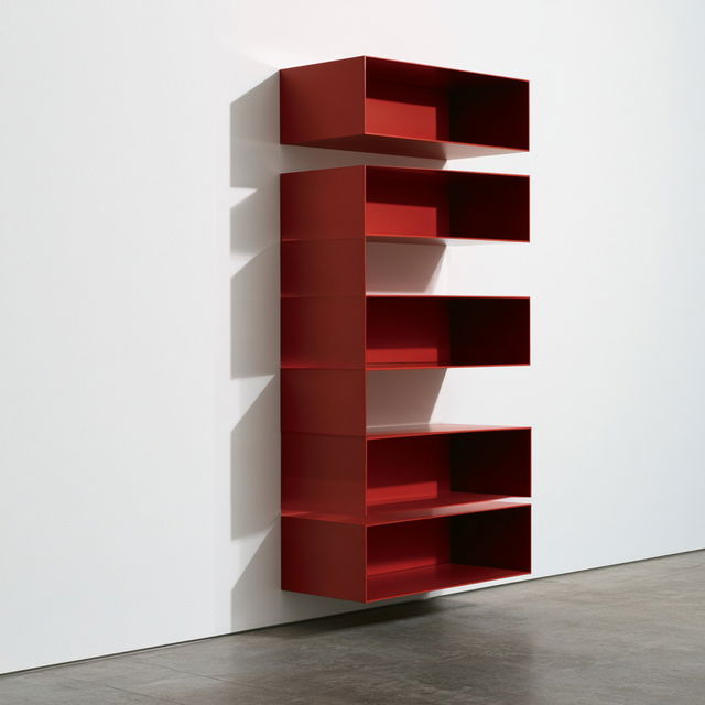 Donald Judd style, Midjourney V8.2, render 2 of 4