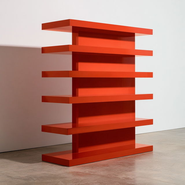 Donald Judd style, Midjourney V8.2, render 4 of 4