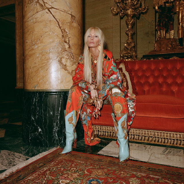 Donatella Versace style, Midjourney V8.2, render 2 of 4