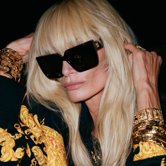 Donatella Versace style, Midjourney V8.2, render 4 of 4