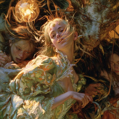 Donato Giancola style (Illustrators), Midjourney V8.2