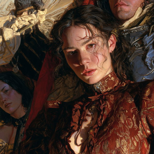 Donato Giancola style, Midjourney V8.2, render 3 of 4