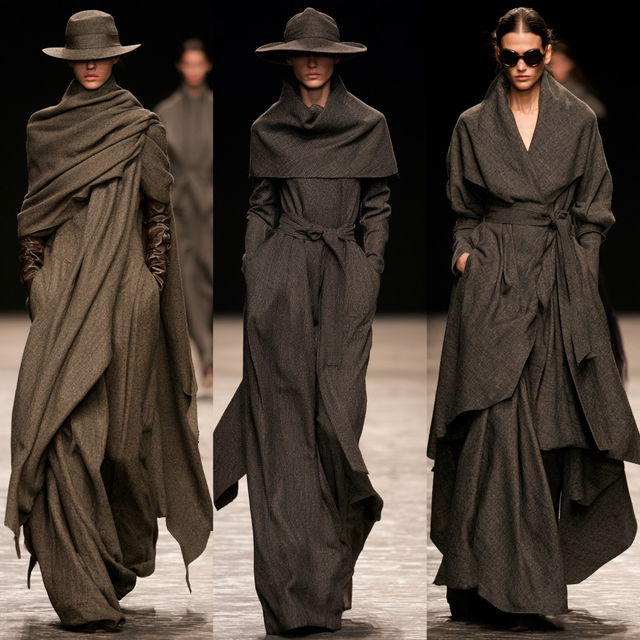 Donna Karan style, Midjourney V8.2, render 1 of 4