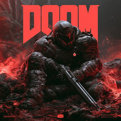 Doom style (Titles), Midjourney V8.2
