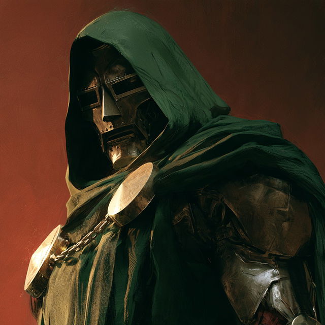 Doom style, Midjourney V8.2, render 4 of 4