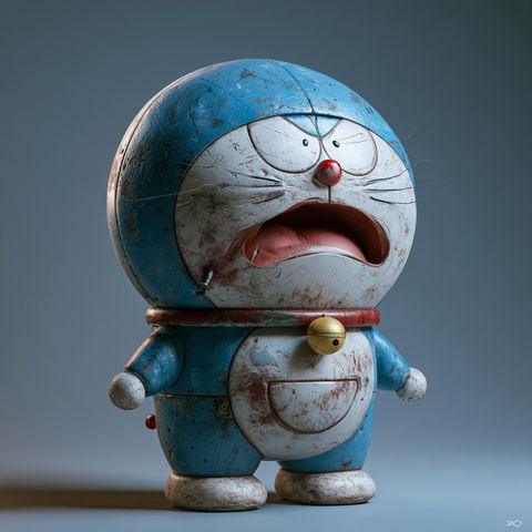 Doraemon style (Titles), Midjourney V8.2
