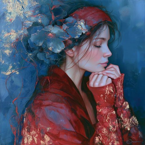 Dorina Costras style (Painters), Midjourney V8.2