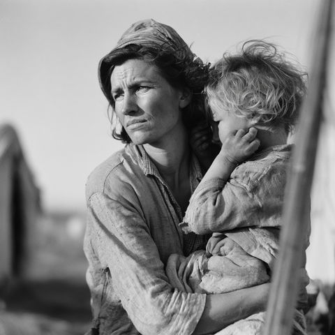 Dorothea Lange style (Photographers), Midjourney V8.2