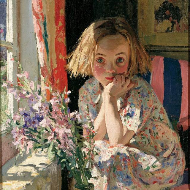 Dorothea Sharp style, Midjourney V8.2, render 3 of 4