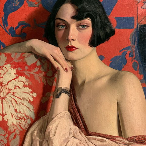 Dorothy Johnstone style (Painters), Midjourney V8.2