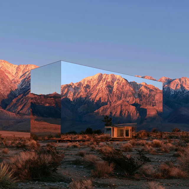 Doug Aitken style, Midjourney V8.2, render 2 of 4