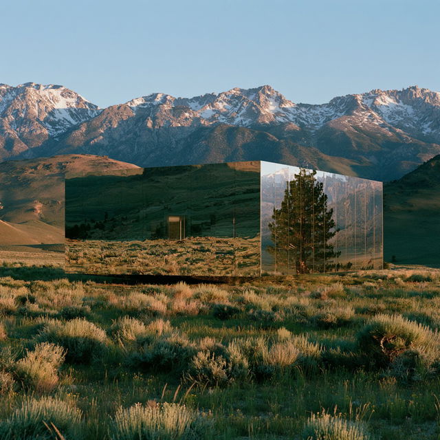 Doug Aitken style, Midjourney V8.2, render 4 of 4