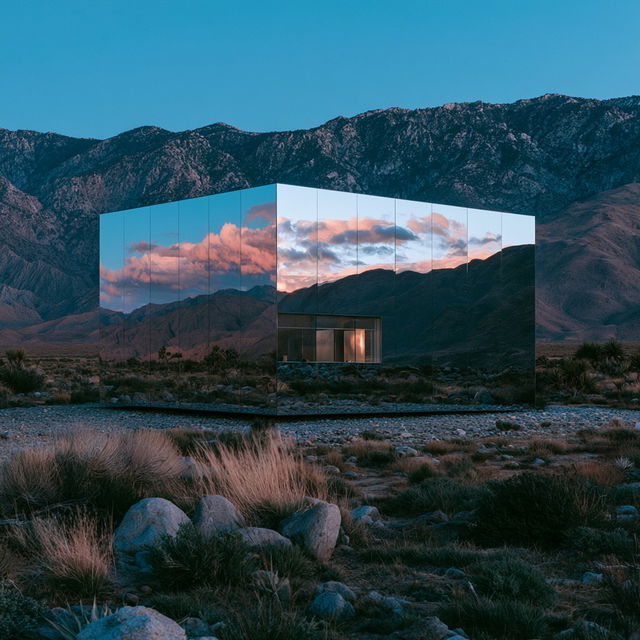 Doug Aitken style, Midjourney V8.2, render 3 of 4