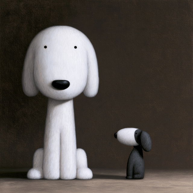 Doug Hyde style, Midjourney V8.2, render 2 of 4