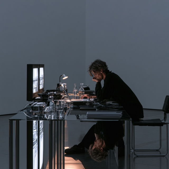 Douglas Gordon style, Midjourney V8.2, render 1 of 4