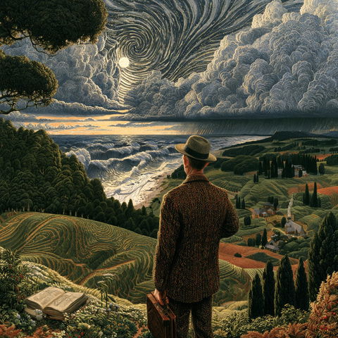 Douglas Smith style (Illustrators), Midjourney V8.2