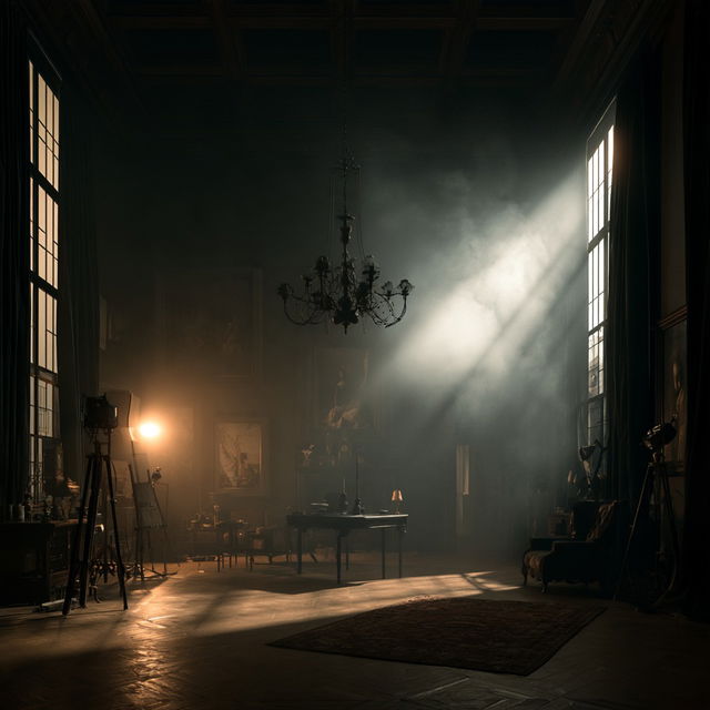 Dramatic lighting style, Midjourney V8.2, render 4 of 4