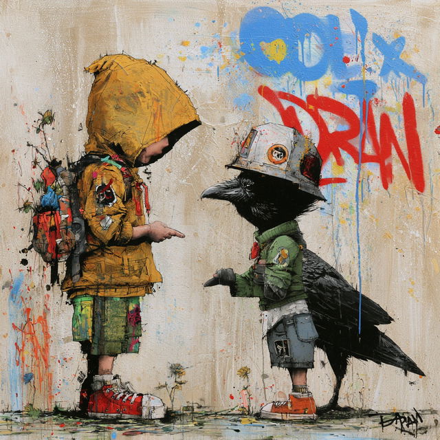 Dran style, Midjourney V8.2, render 2 of 4