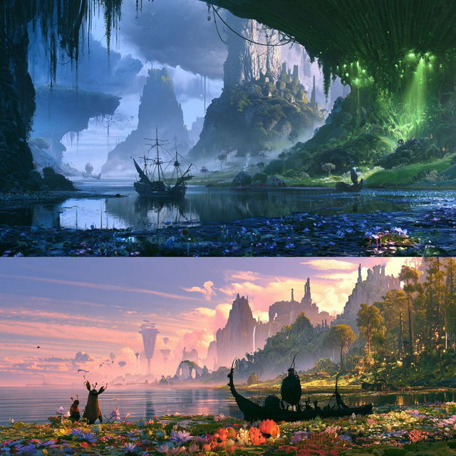 Dreamworks style, Midjourney V8.2, render 2 of 4