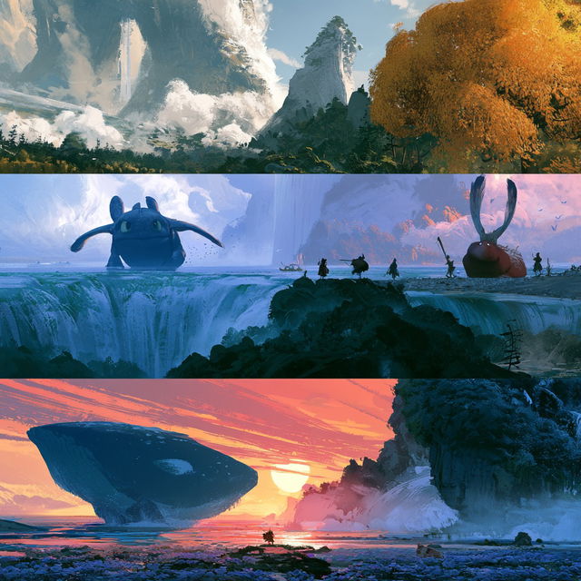 Dreamworks style, Midjourney V8.2, render 1 of 4