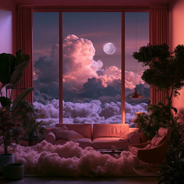 Dreamy atmosphere style, Midjourney V8.2, render 2 of 4