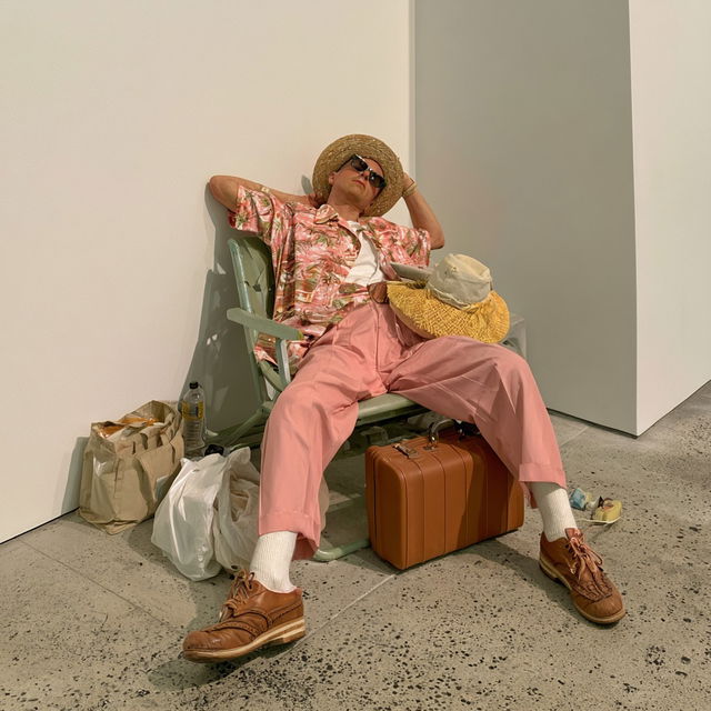 Duane Hanson style, Midjourney V8.2, render 2 of 4