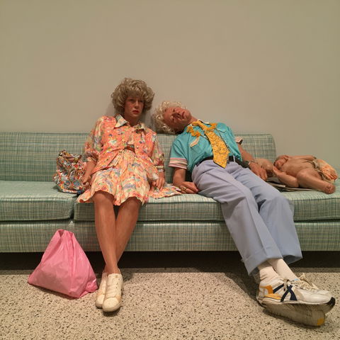 Duane Hanson style (Sculptors), Midjourney V8.2