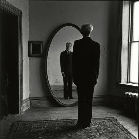 Duane Michals style (Photographers), Midjourney V8.2