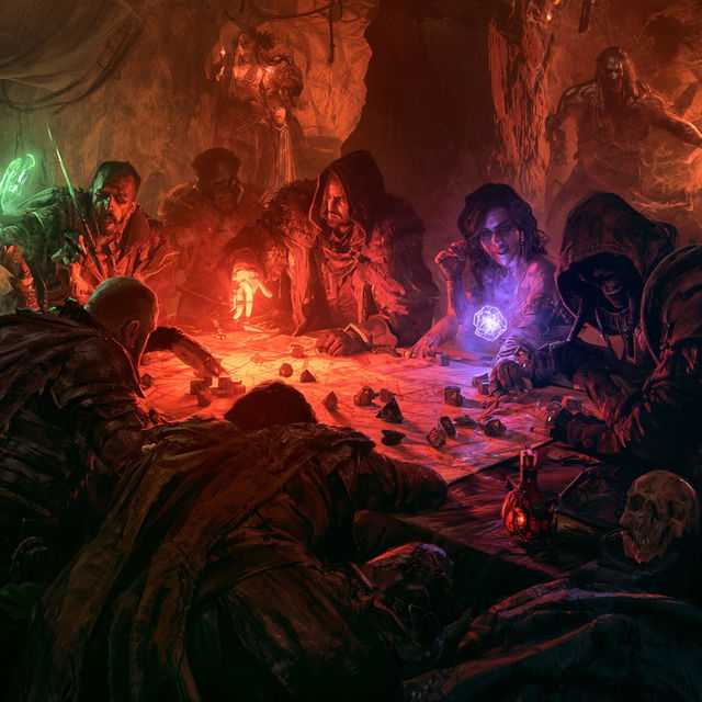 Dungeons and Dragons style, Midjourney V8.2, render 4 of 4