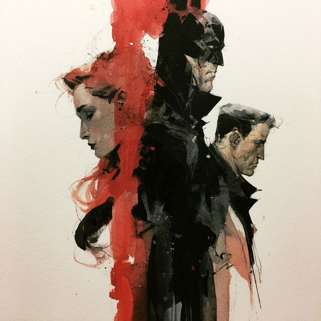 Dustin Nguyen style, Midjourney V8.2, render 3 of 4