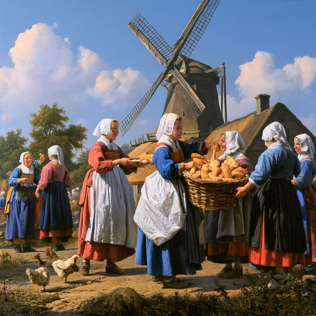 Dutch Golden Age style, Midjourney V8.2, render 4 of 4