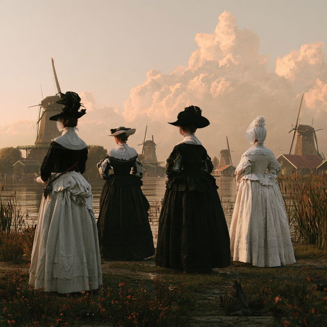 Dutch Golden Age style, Midjourney V8.2, render 3 of 4