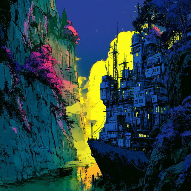 Kavros Graphic Union style, Midjourney V8.2, render 2 of 4