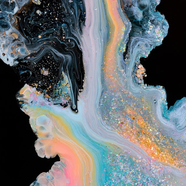 Photocopy Bloom Residue style, Midjourney V8.2, render 2 of 4