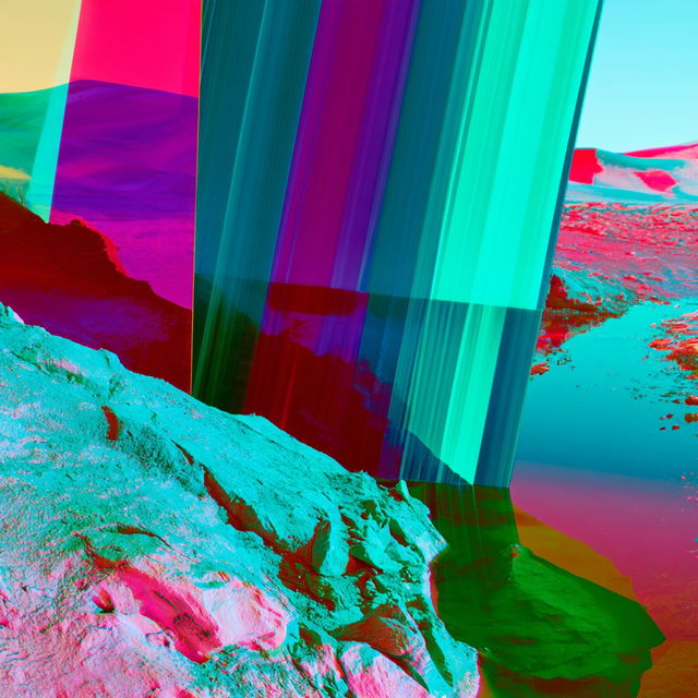 Riftophany style, Midjourney V8.2, render 1 of 4