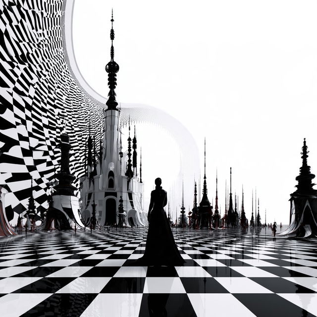 Axialectica style, Midjourney V8.2, render 2 of 4