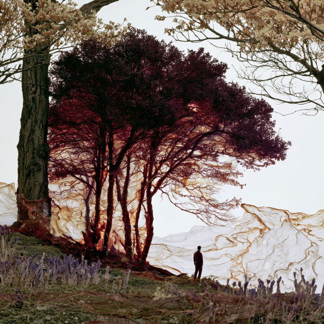 Ochrehaven Pressed Flora style, Midjourney V8.2, render 4 of 4