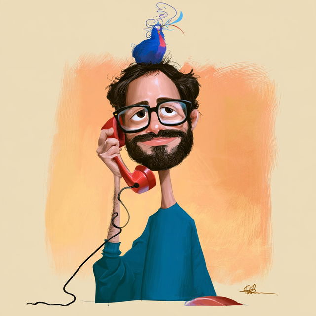 Caricrest style, Midjourney V8.2, render 1 of 4