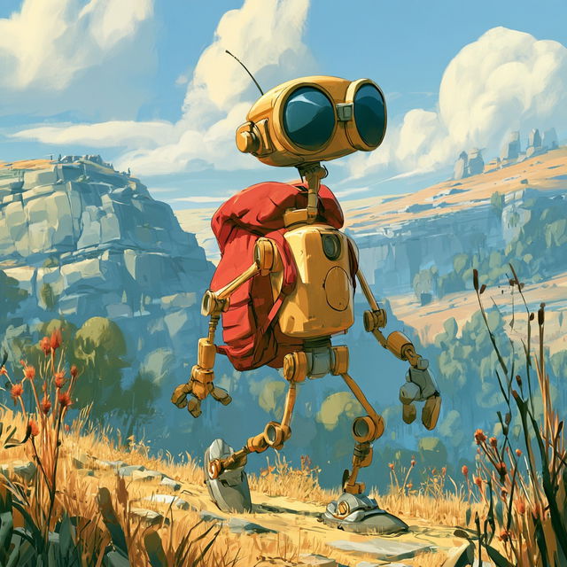 Oilbrush Gearstorybook style, Midjourney V8.2, render 4 of 4