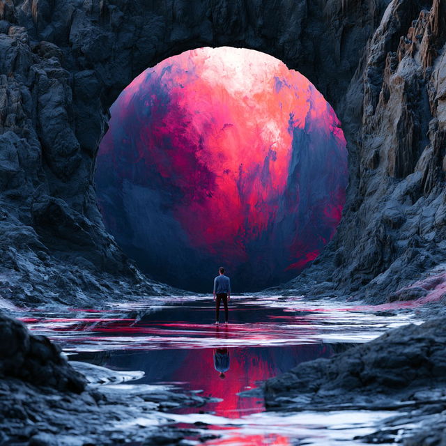 Kinetiklava style, Midjourney V8.2, render 1 of 4
