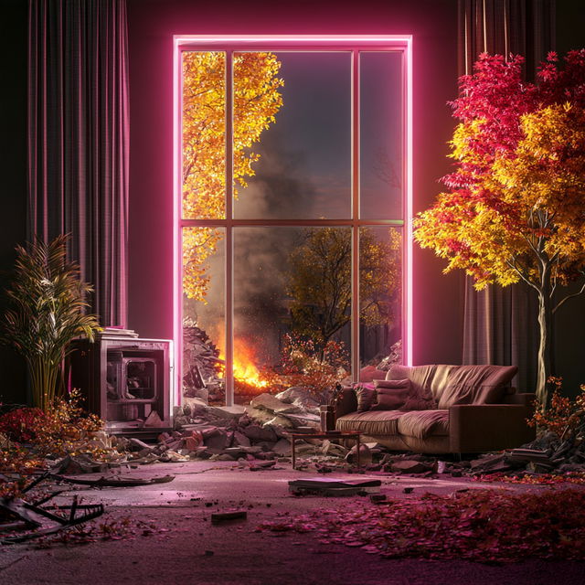 Chromatic Thresholds style, Midjourney V8.2, render 4 of 4