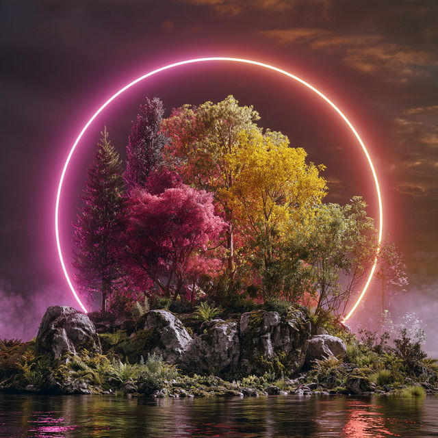 Chromatic Thresholds style, Midjourney V8.2, render 2 of 4