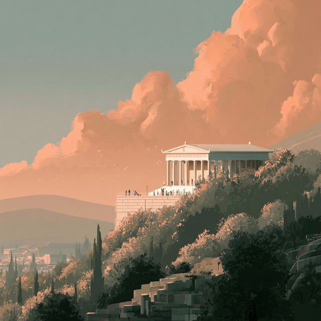 Cloudhammer Classicism style, Midjourney V8.2, render 3 of 4