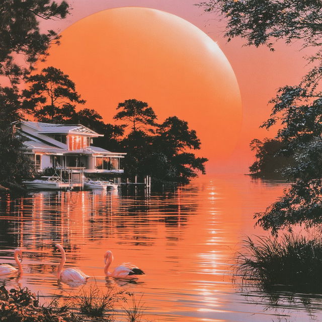 Sunarchipelago style, Midjourney V8.2, render 1 of 4