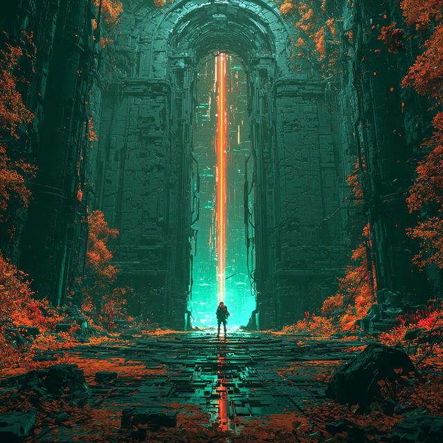 Canyon Gate Rumba style, Midjourney V8.2, render 2 of 4